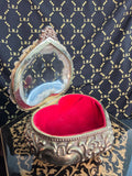 Antique Bubble Glass Jewelry Box
