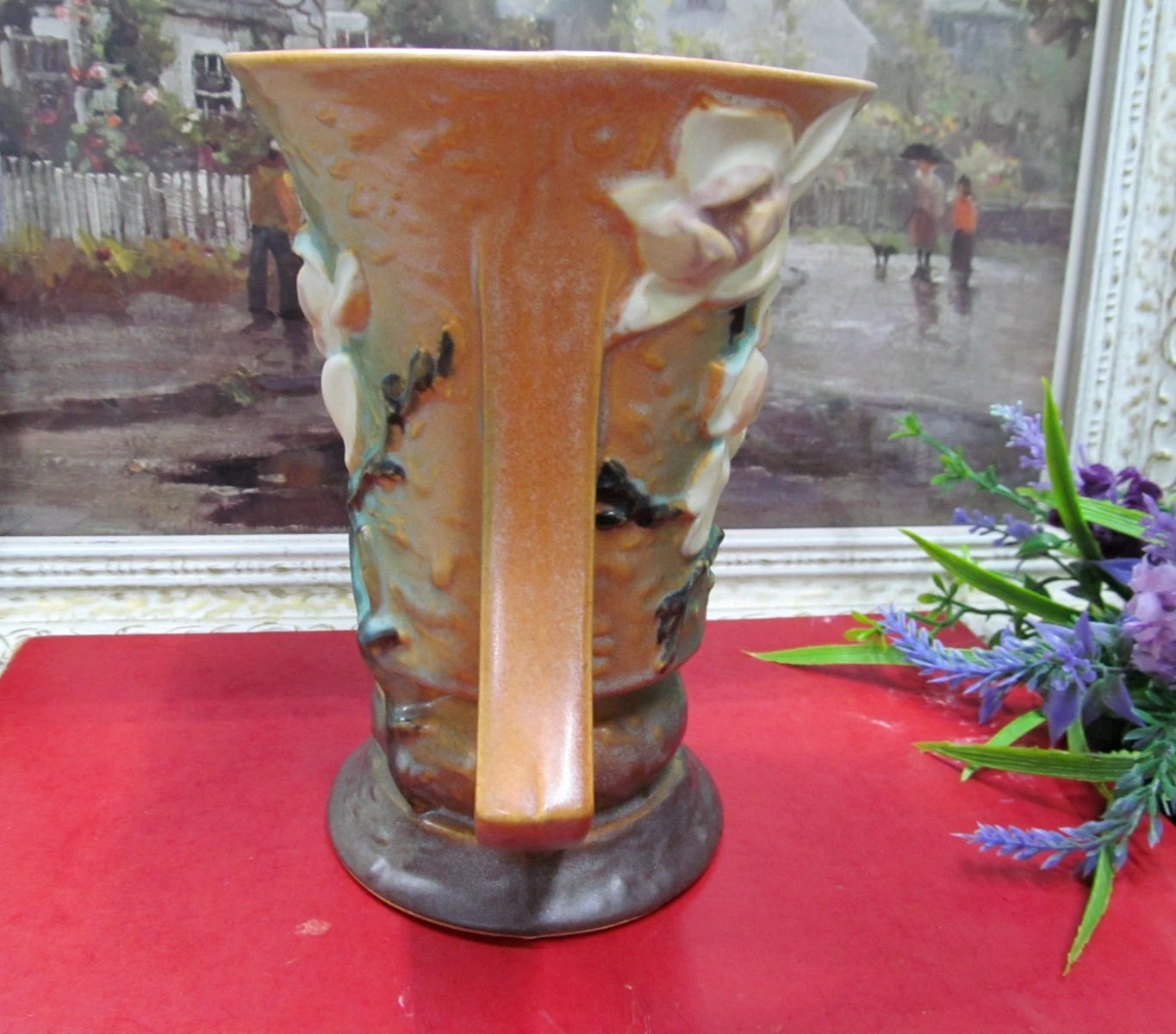 ROSEVILLE MAGNOLIA in browns pattern 88-6 pottery USA