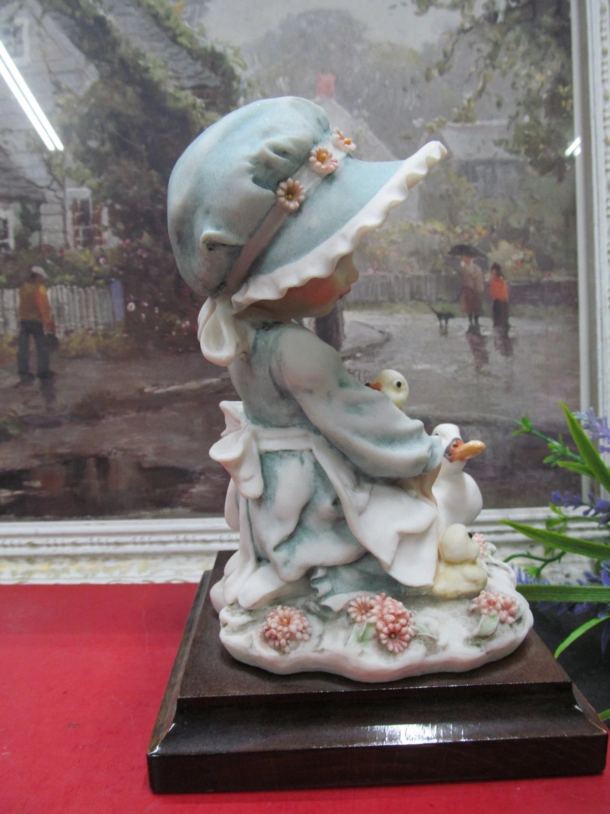 GIUSEPPE ARMANI Magic Memories series, titled "Girl with Ducks" and dated 1986