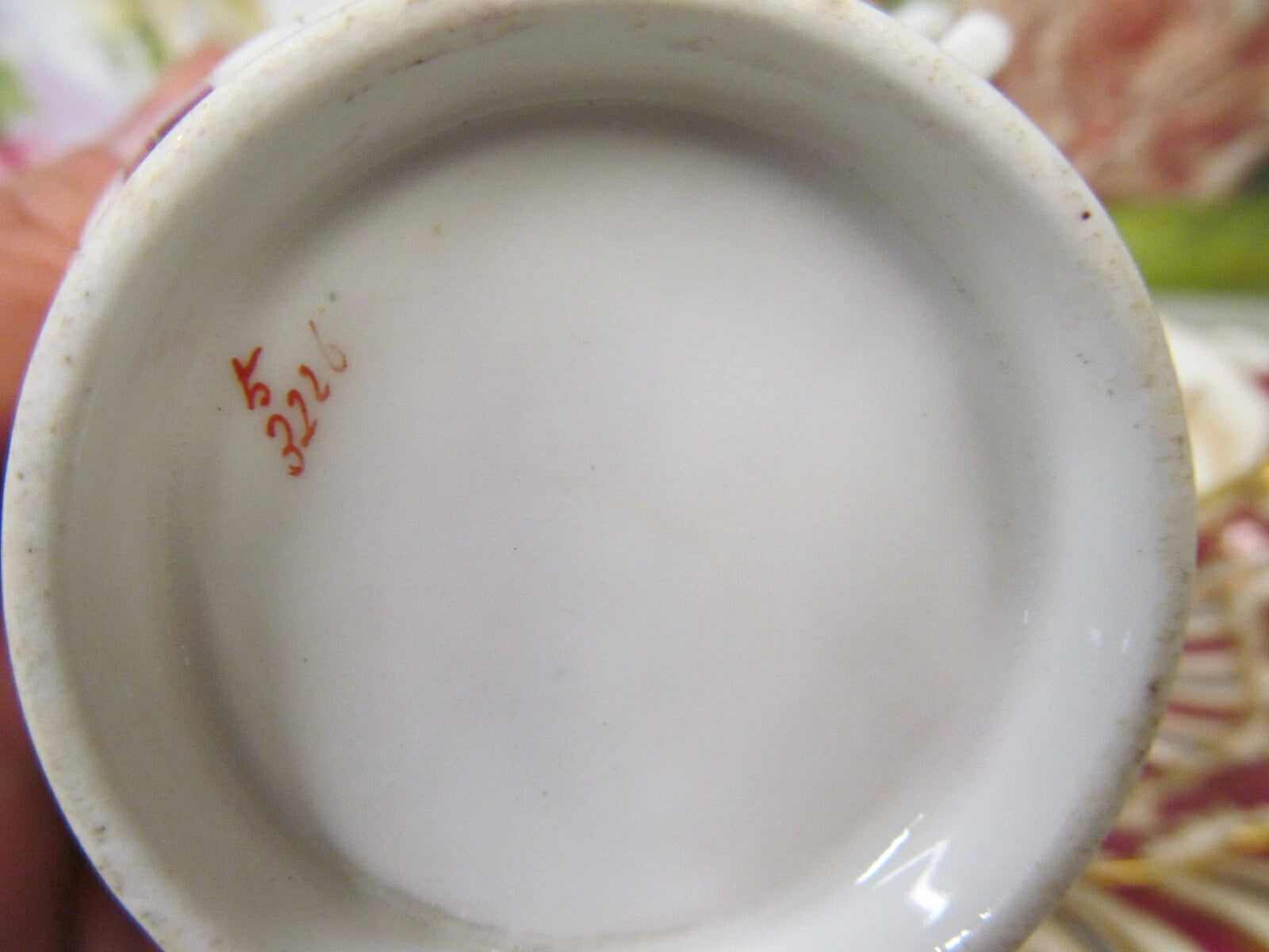 English Porcelain rare 1825 tea cup and saucer trio RIDGWAY teacup cake plate